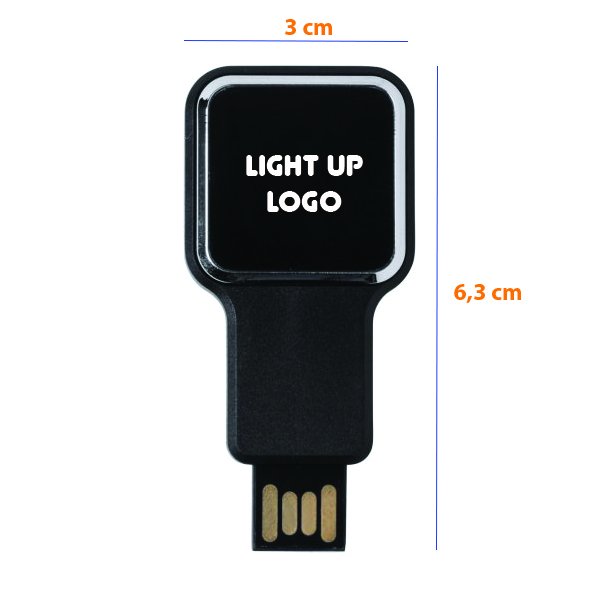  Işıklı Usb Bellek 64 GB U40